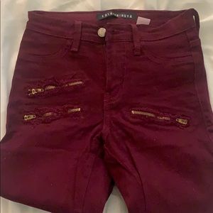 NEVER WORN. Fashion Nova Zip Jean